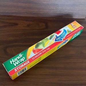 Handi-wrap storage 2.5 gallon slider bags